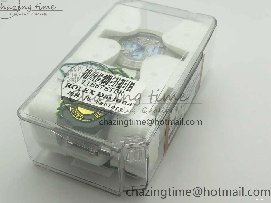 SS Diamond Bracelet BLF Edition Best 116576TBR SS On Dial A4130 Daytona 0415